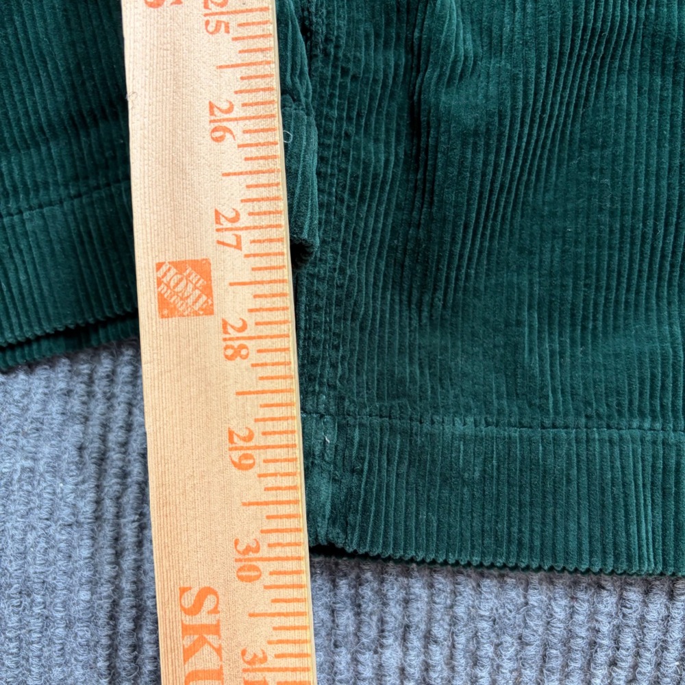 Polo Ralph Lauren Pants Men's XL Green Corduroy Elastic Waist Casual Preppy - Picture 8 of 9